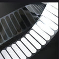 125 Micron Vulcanizing Label Materials Custom Cutting High Temperature Tyre Pet Barcode Label