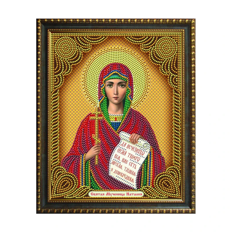 5d Diamond Painting Jesus Icon Crystal Diamond Painting by Numbers Partial Special Shaped Diamond Painting