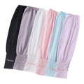 Jersey Arm Cover Ladies Ice Sleeves Protection Women's Ice Silk Arm Guard Arm Cooling Sleeve Long Driving Summer Gloves