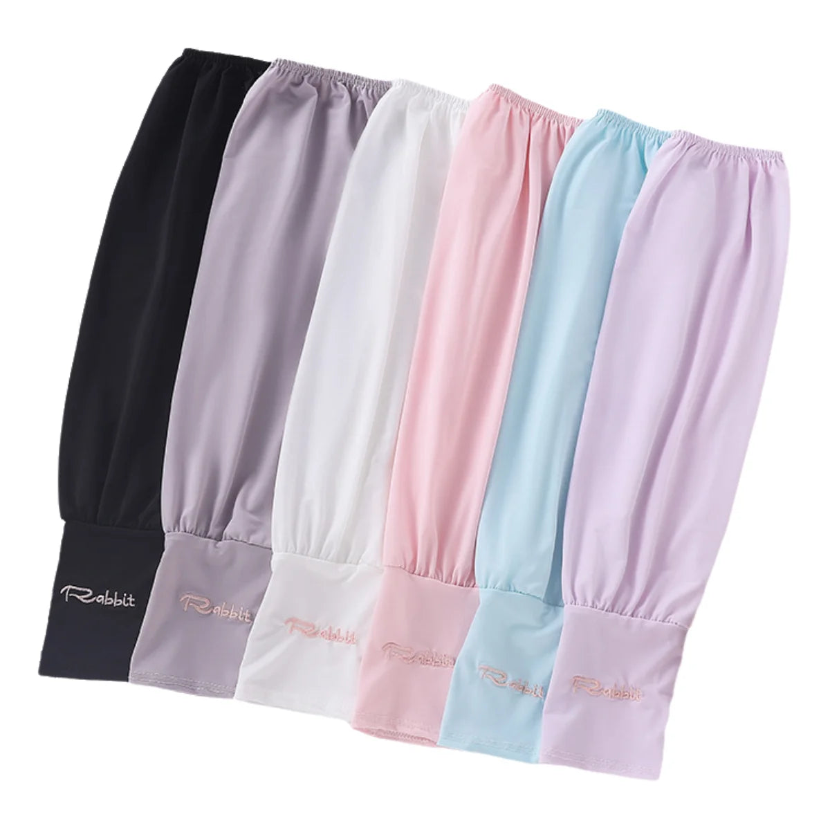 Jersey Arm Cover Ladies Ice Sleeves Protection Women's Ice Silk Arm Guard Arm Cooling Sleeve Long Driving Summer Gloves