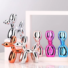 Electroplated Balloon Dog Resin Decoration Home Decoration Crafts Creative Simple Collection Gifts Gifts