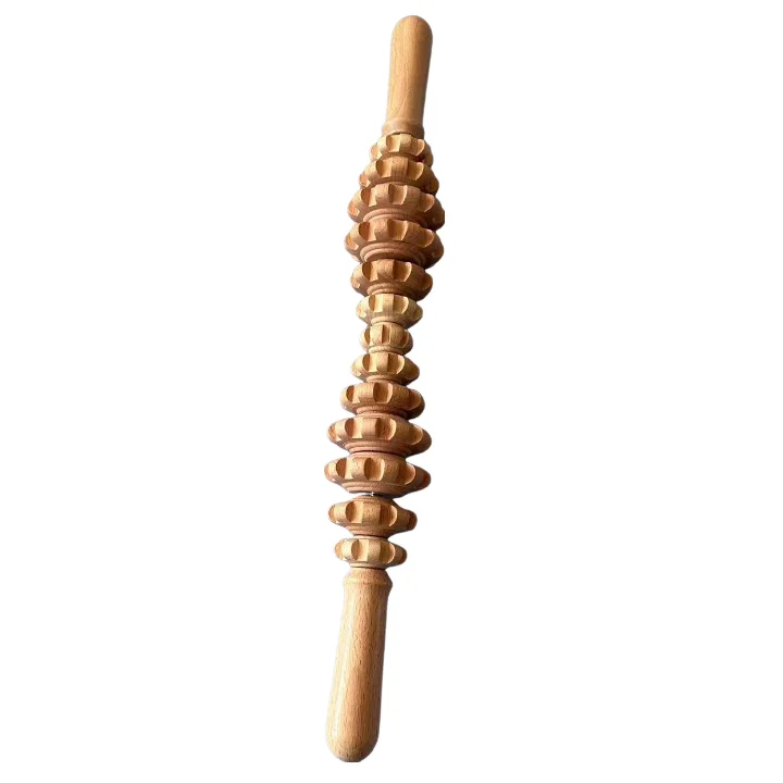 Best Sellers Wooden Gua Sha Massage Paddle Product Guasha Roller Anti Cellulite Set Natural Wood Body Therapy Tools