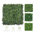 Artifical Pasto Vertical Grass Outdoor Vertical Garden Green Plant Panel Faux Green Uv Grass Wall Backdrop Artificial Hedges