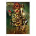 Ever Moment Diamond Painting Handmade Clock Machine Animals Full Square Drill ASF1096