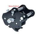 1-3 Ton Mini Digger High-Strength Steel Quick-Change Connector Excavator Coupler Quick Connection Hitch Attachments Bearing Gear