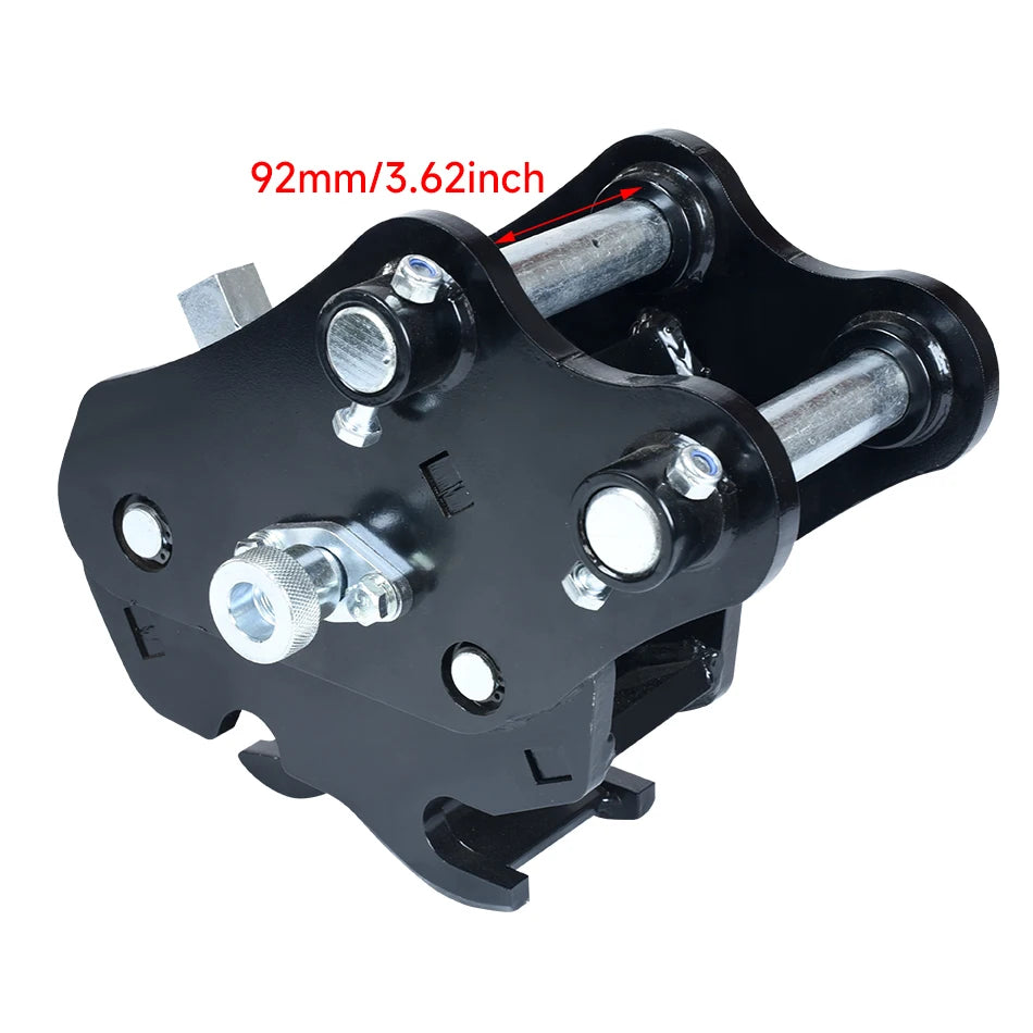 1-3 Ton Mini Digger High-Strength Steel Quick-Change Connector Excavator Coupler Quick Connection Hitch Attachments Bearing Gear