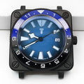 Customizable Square SKX Black Sapphire Watch Case Crown Chapter Ring Stainless Steel Matte Ceramic Insert MOD NH35 NH36 4R36