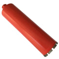 10mm Segment Height 1-1/4"-7 Arbor Wet Only Drill Bits 3\" Wet Drill Core Bits for Concrete Hard Masonry 14\" Drilling Depth