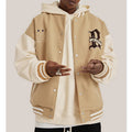 Yali Bomber Jacket Men Custom Embroidery Pu Leather Jacket Men Genuine Jackets for Men