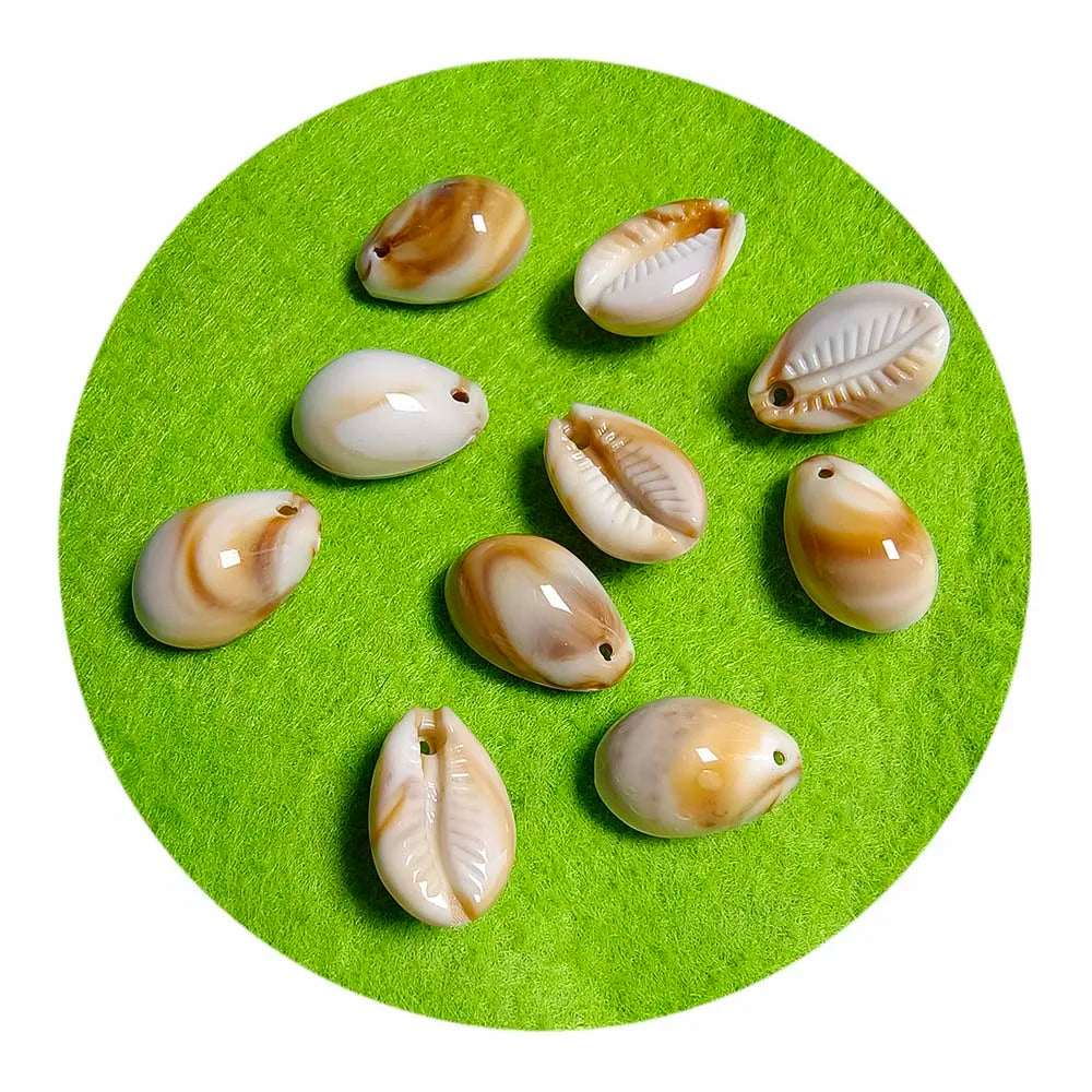 Wholesale New Findings Cute Acrylic Charm Handmade Beads Craft Kit Shell Decor