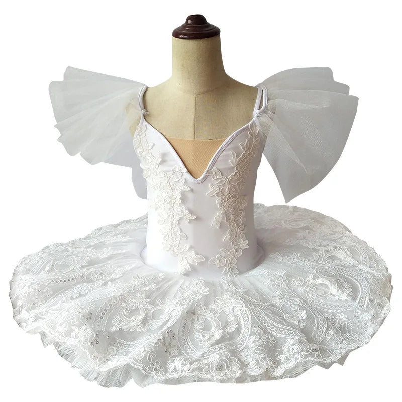 Girls' Ballet Dance Dress Adult Children's Professional Swan Lake Performance Tutu