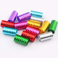 Wholesale Silver Gold Hair Decoration Accessories for Dreadlocks Hair Braid Cuff Hair Beads for Synthetic Braid