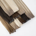 European Genius Hair Weft Human Extensions Can Be Cut Double Drawn Genius Weft