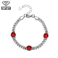 Top Icy Hip Hop Jewelry 9mm Fashion Big Diamond Cuban Bracelet Gold Plated AAA Cubic Zircon Iced Out Round CZ Necklace Bracelet