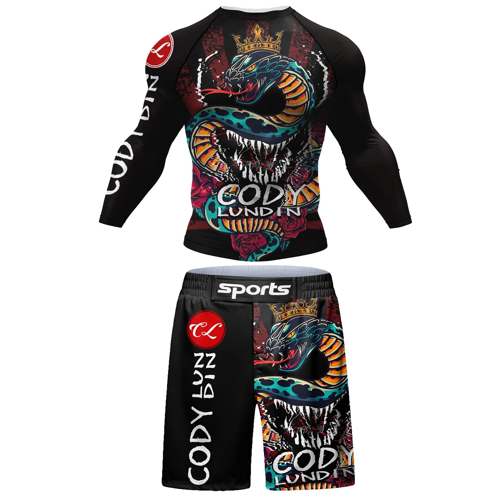 Rashguard Jiu Jitsu MMA Men T-shirt +Pant Set Kid Boy Girl Rash Guard Tracksuit Muay Thai Shorts Kickboxing Gym Suits