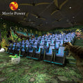 Commercial 5D/7D Cinema Simulator Indoor/Outdoor Metal Equipment for Sports Park & Trampoline Park Use