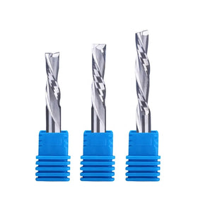 Customizable ODM/OEM Double Edge Left-Hand Milling Router Bits 3.175mm/4mm/6mm/8mm/10mm/12mm Cemented Carbide 2 Flutes Milling