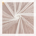 100% Polyester Illusion Tulle Fabric Transparent Mesh Net for Women Dress Bridal Veils Neckline Sleeves