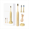 Wholesale Eco-Friendly Sonic Toothbrush Soft Biodegradable Bamboo Natural Charcoal Biodegradable Bamboo Sonic Toothbrush