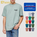 Wholesale Regular Plain Custom Puff Printing Graphic Cotton Customized Design Logo Blank T Shirts for Men