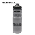 RIDERACE Cycling Water Bottle 620ml MTB Bike Leak-proof Squeezable Plastic Kettle for Outdoor Riding Camping Sports Equipment