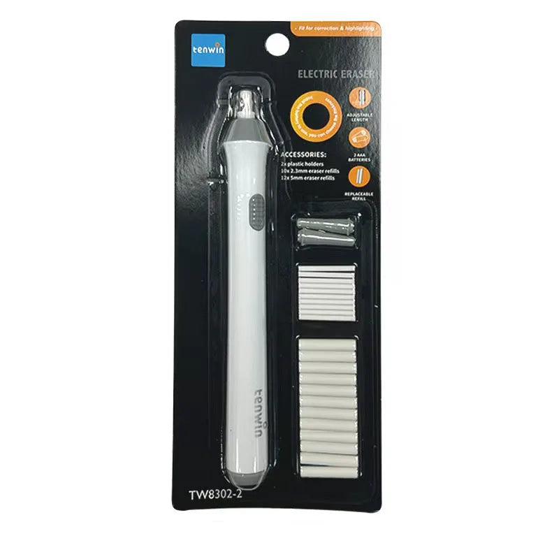 Electric Eraser Kit Automatic Pencil Eraser for Artist Drawing Sketching Painting