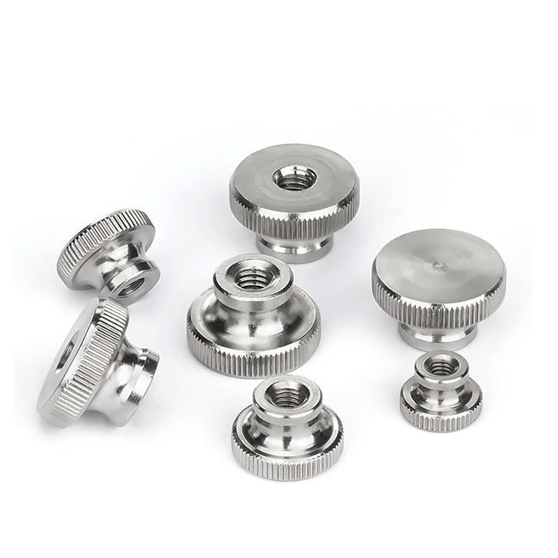 Din467 Knurled Thumb Nut M1 M1.2 M1.4 M1.6 M2 M2.5 M3 M4 M5 M6 M8 10mm Stainless Carbon Steel Fasteners