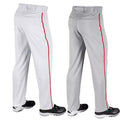 Men's Full Length Stripe Baseball Pants Wholesale Custom Logo White Sublimated Sportswear Men's Baseball Uniform