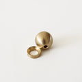 Cheap Price Gold CNC Machined Solid Brass Ball Incense Holder with Drilling & Broaching Customizable Sizes 16mm