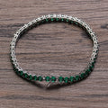 Gold-plated copper unisex bracelet jewelry tennis chain Anniversary gift