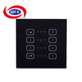 Smart Touch Switch Panel Tempered Glass Processing Painted Glass Panel Dimming Tempered Glass Customized
