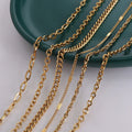 Dainty Fashionable 18k Gold Plated Jewelry Stainless Steel Ball Bead Gold Chain Necklace for Women collares para mujer