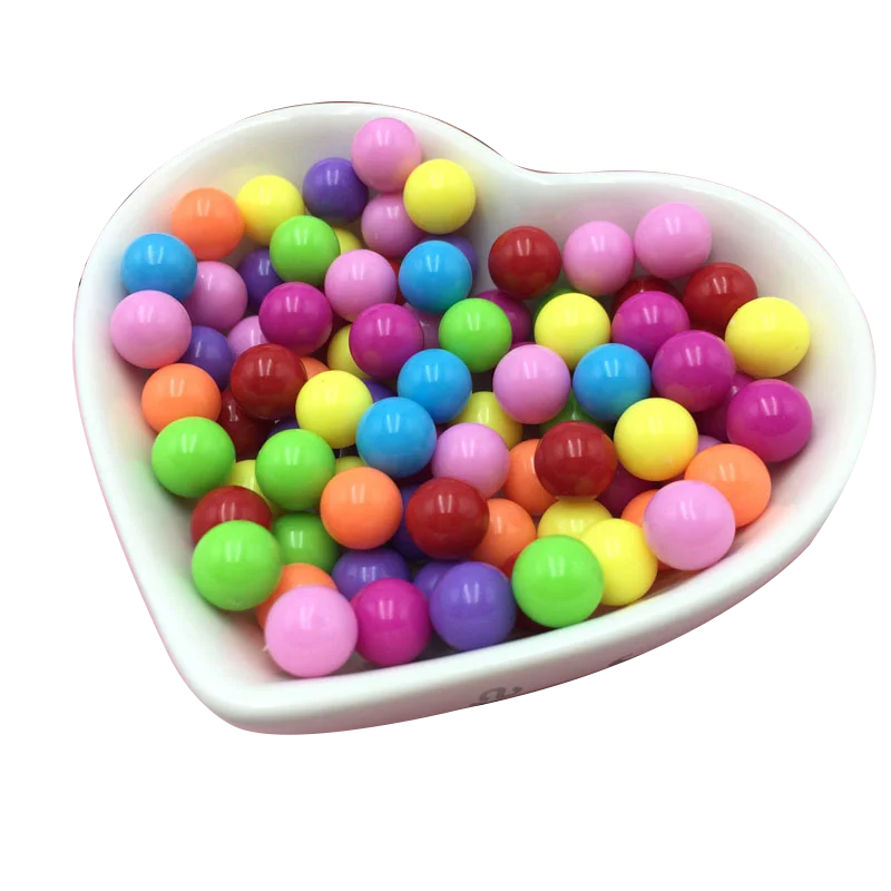Food Grade Bulk 20mm 12mm 16mm 4mm 6mm 8mm 10mm Solid Acrylic Plastic Ball Colorful