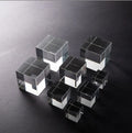 KS-002 Top Quality Crystal Cube Inside Carving Taj Mahal Paperweight