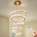 Living Room Light Hanging Chandelier Pendant Light Crystal LED Lamp Modern Luxury Crystal Chandelier