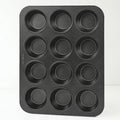 CHEFMADE Basics Series WK9298 Carbon Steel Bakeware 12 Cups 12Cup Nonstick Cup Cake Cupcake Muffin Baking Pan