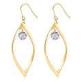 Premium OEM Jewelry Manufacturing Mirror Finish Simple Polished Stainless Steel Earrings for Women