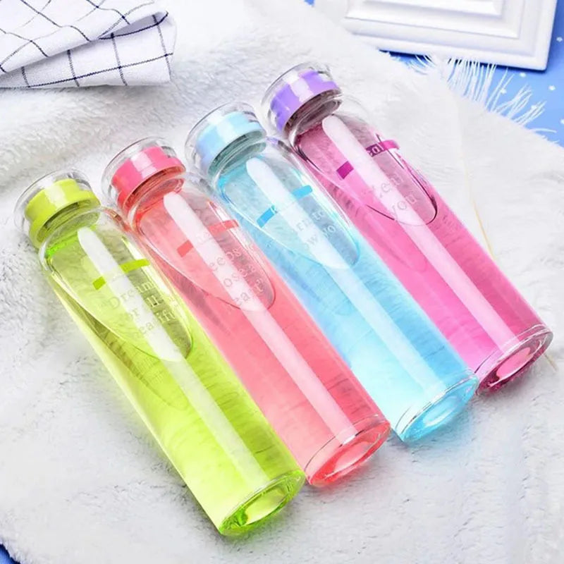Custom Bpa Free Unbreakable High Borosilicate Glass Water Bottle