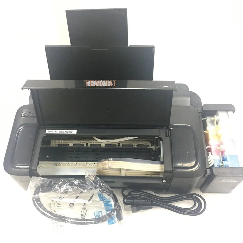 Factory Cheap Low Price A4 Size Desktop Inkjet Dye Ink Printer Machines L310 for T-shirt Printing With CISS MegaBDM