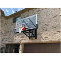 Wall Mount in Ground Portable Adjustable Tempered Glass Basketball Backboard Hoop with Adjustable Height