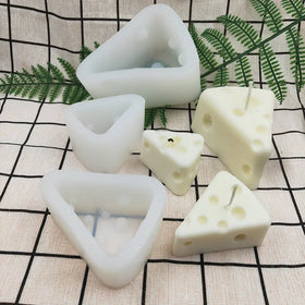 B-3099 Chocolate Clay Silicone Mold Cheese Decoration Ice Cream Cake Mold 3D Diy Baking Mold Cheese Block Cake Fondant