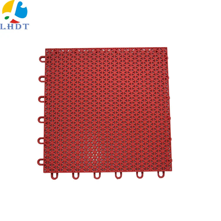 Portable Flooring PP Outdoor Portable pp Basketball Court Plastic Tile Interlocking Removable Sport Court Tiles