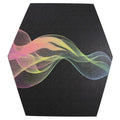 Hexagon Luxergoods Modern PVC Office Chair Mat Customized Patterns Logos Stain Resistant Non-Slip Protective for Home Office Use