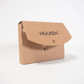 Custom Logo Printing Embossed Matt Lamination UV Coated Recyclable Folding Kraft Paper Card Box Gift Card Envelope