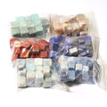 Hot Sales 500G Natural Rose Quartz Cubes Healing Stone Clear Quartz Tumble for Fengshui Decoration