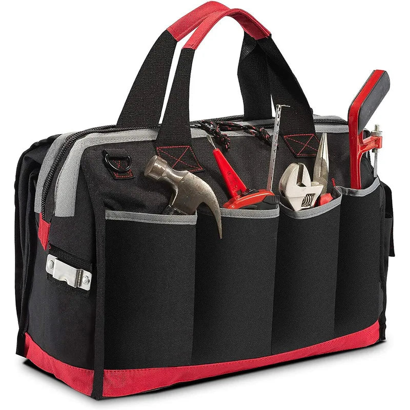 Factory Multifunctional Electrician Special Hardware Tool Kit Large Capacity Multi-pocket Portable Crossbody Tool Bag