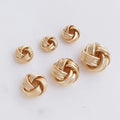 Diy Bracelet Collarbone Necklace Earrings Pendant Gold Plated Handmade Spacer Beads Dangling Beads