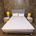 Hypoallergenic Grounding Bed Sheet - Silver Fiber & Cotton Blend Anti-Static Conductive ESD Safe