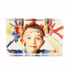 BXP-07 Round Angle Square Trophy Crystal Sublimation Crystal Photo Frame Blanks for Wedding Gift