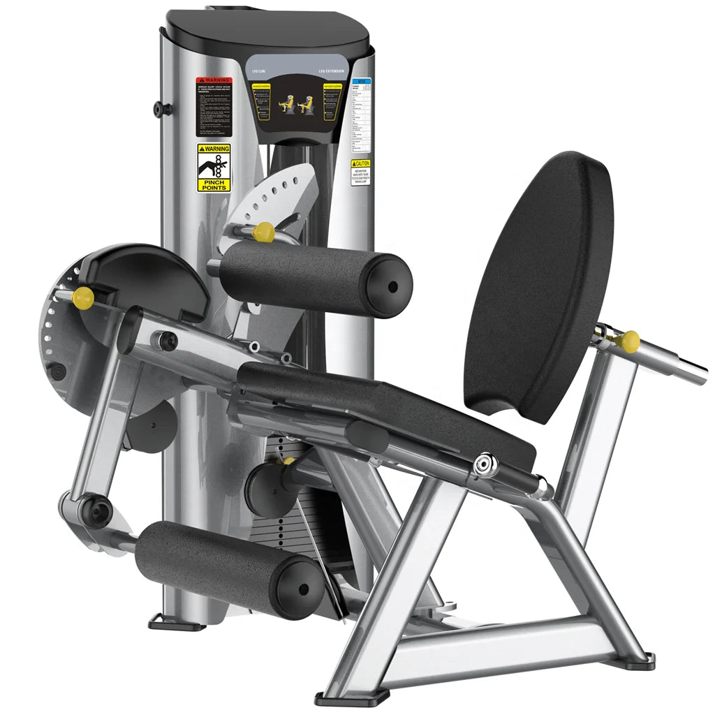 Leg Curl Extension Commercial Gym Exercise Leg Curl Extension Machine 100kg Weight Stack JLC-H7206